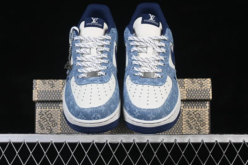 All categories Nk Air Force 1 Air Force series Nk Air Force 1 Low Air Force low top Nike Air Force 1'07 Low joint classic blue jeans Air Force 1 low top casual sneakers NH0601-578